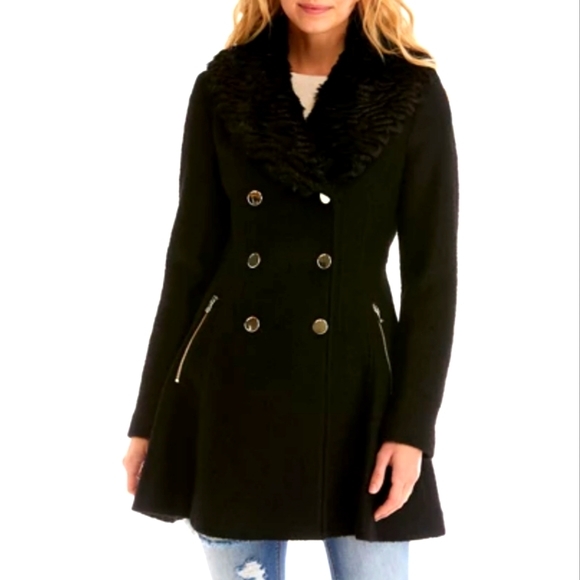 Guess Jackets & Coats Guess Wool Coat Poshmark